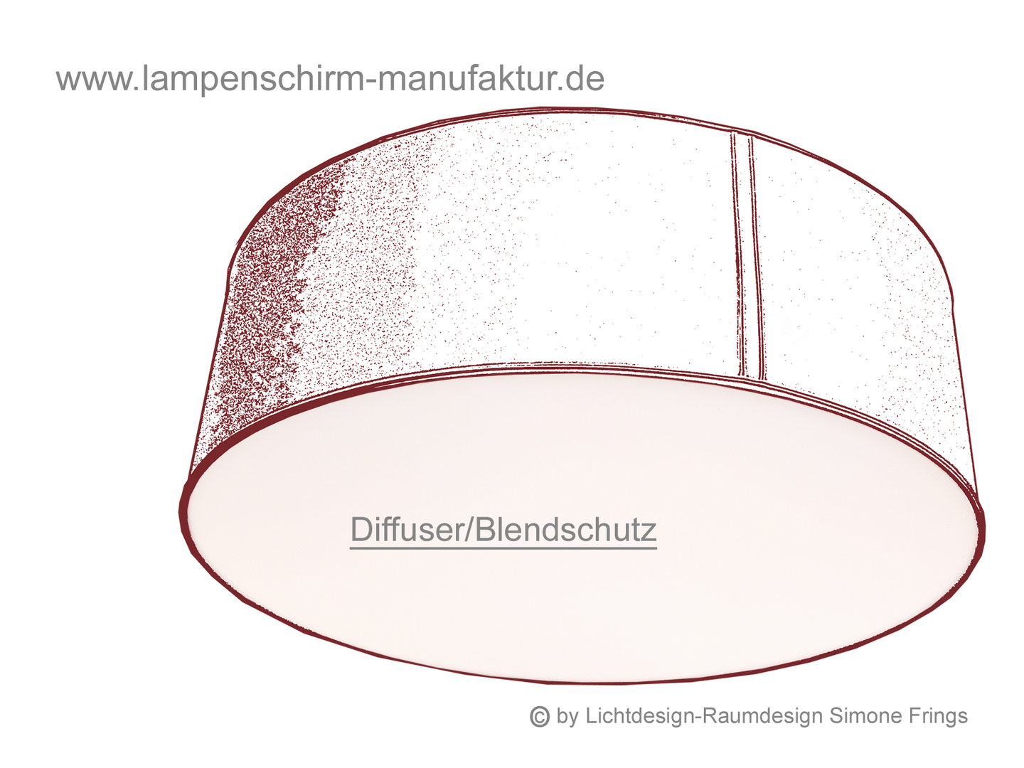 Diffuser/Blendschutz 50 cm